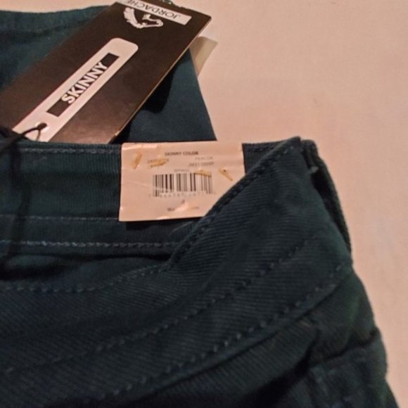 JORDACHE Bluish-Green SKINNY JEANS SIZE 4 NWT - Picture 3 of 6